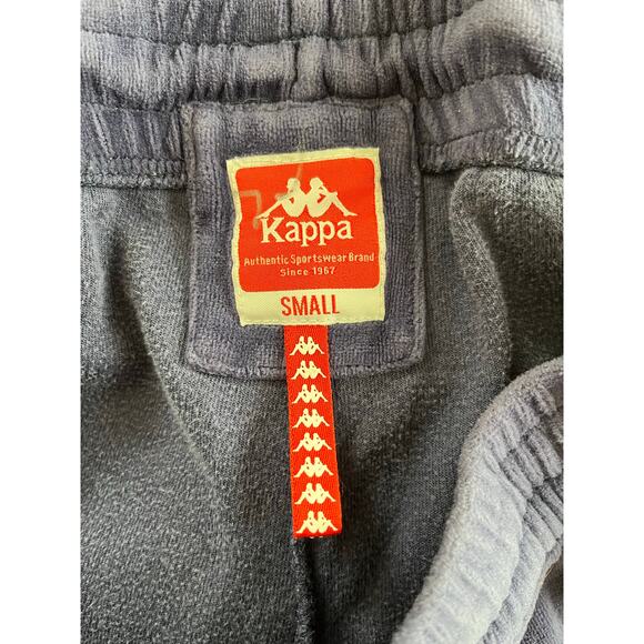 Kappa | Size Small Velour Sweatpants Blue Sorority Fraternity - Picture 5 of 5